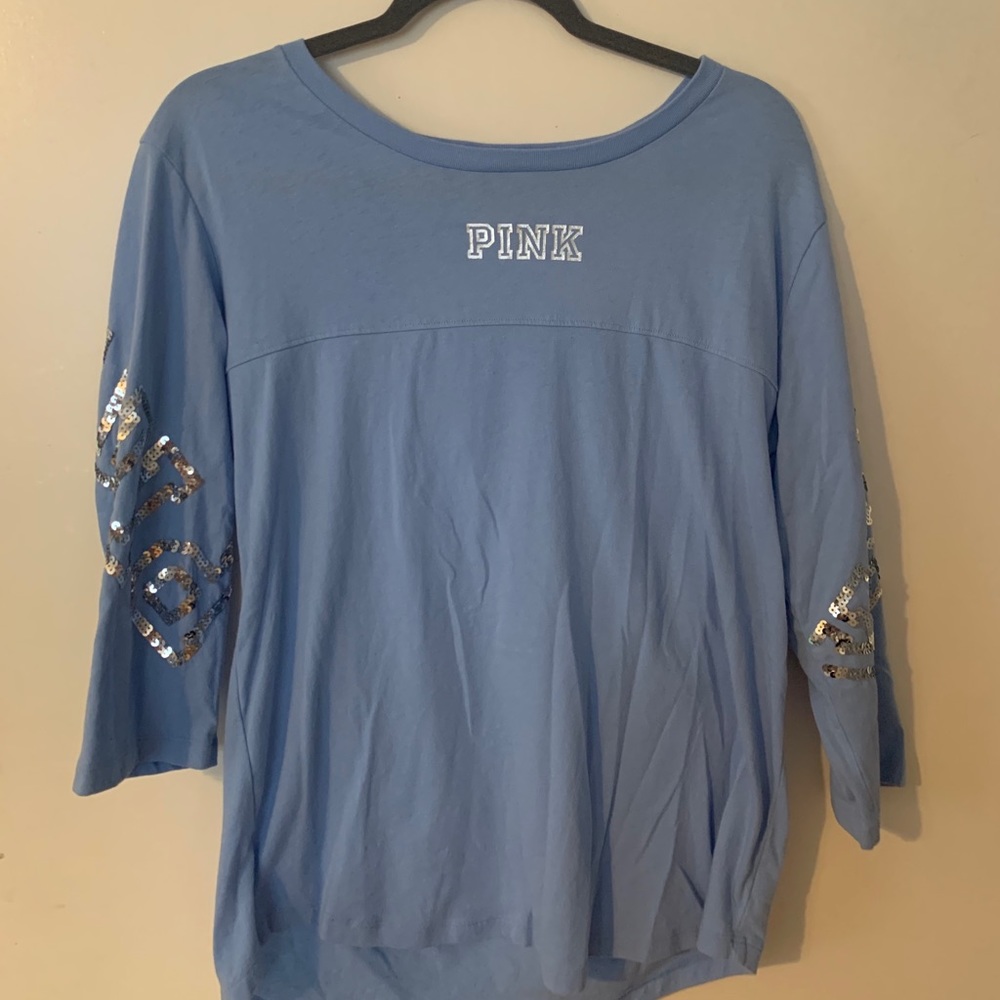 PINK 3/4 length sleeve shirt